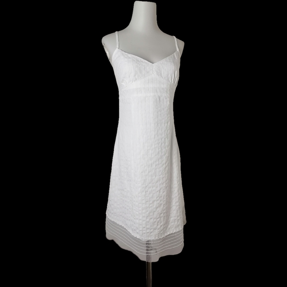 Jacob Dresses & Skirts - 💧 white cotton slip dress by JACOB